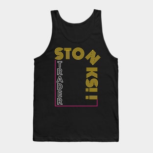 The Stonks Trader Tank Top